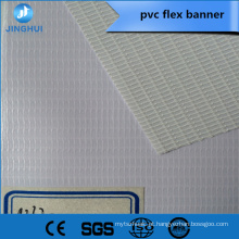 Faca revestida de 440gsm 300 * 500 18 * 12 banner flex lustroso para anúncios